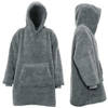 Unique Living - Hoodie Teddy - 70x50cm - Grey