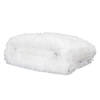 Nordix Verzwaringsdeken - 7kg - Bedsprei - 150x200cm - Wit - Faux Fur