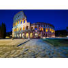 Inductiebeschermer - Colosseum bij Nacht - 81x52 cm