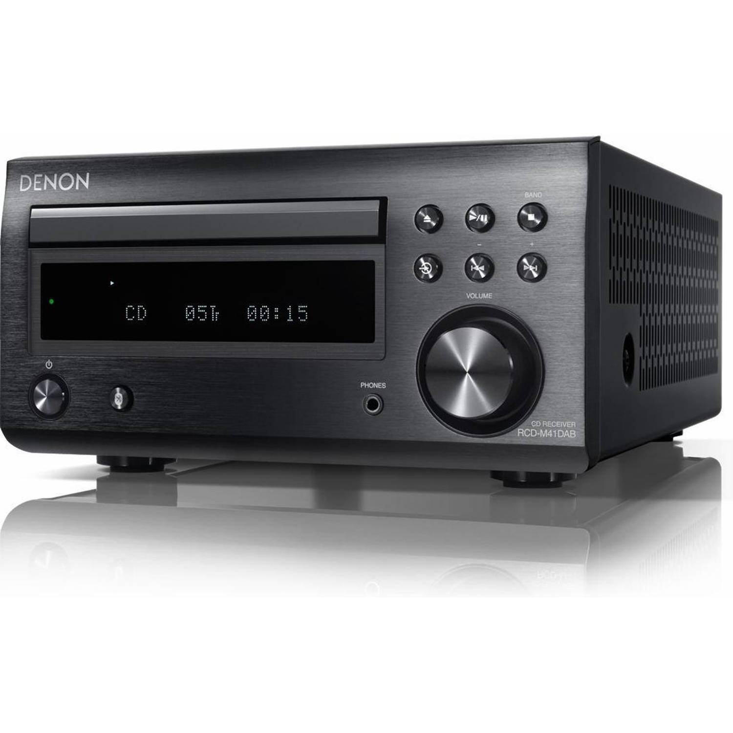Denon RCD-M41 CD-speler Zwart Bluetooth, DAB+