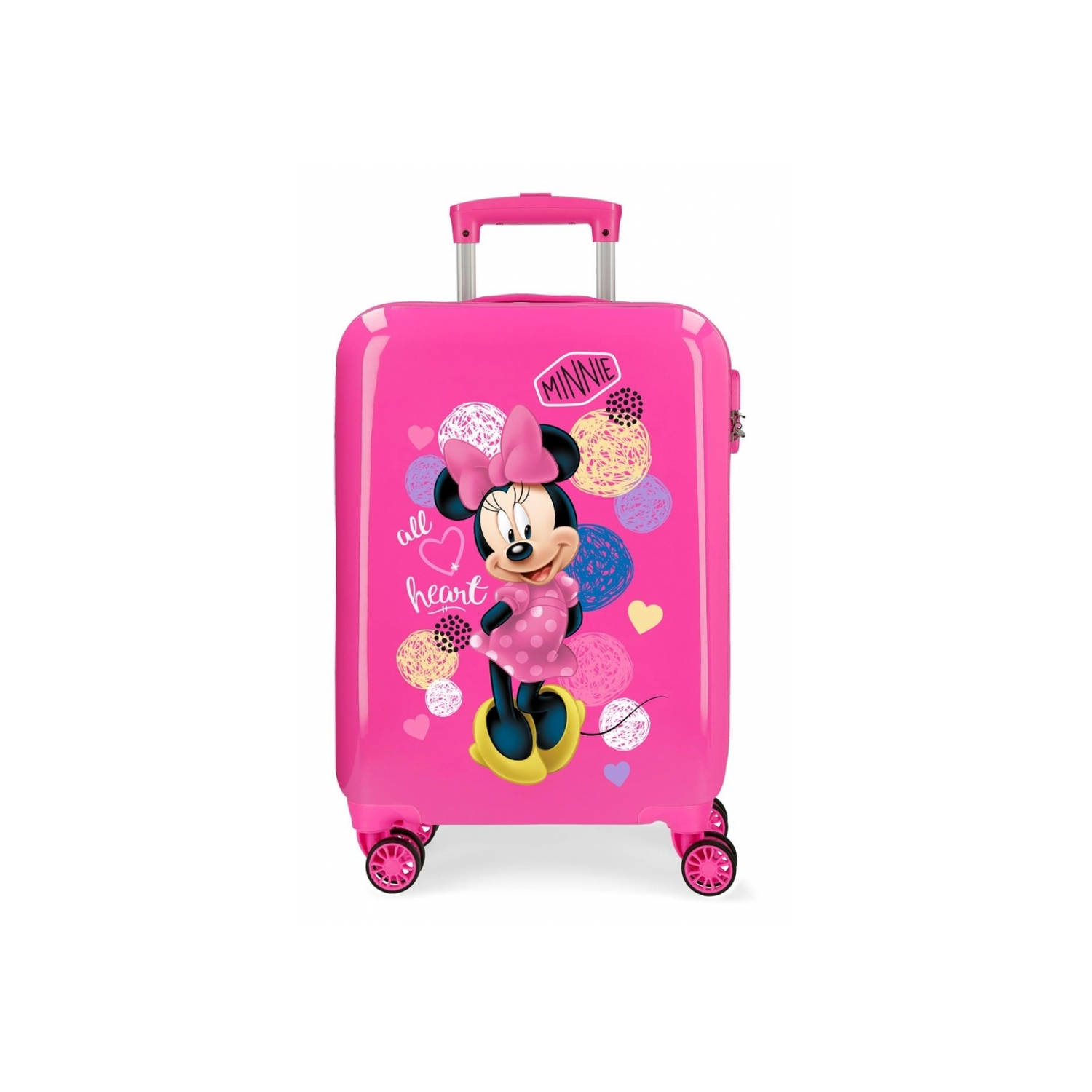 Disney kinderkoffer Minnie Mouse 33 liter ABS 55 cm roze