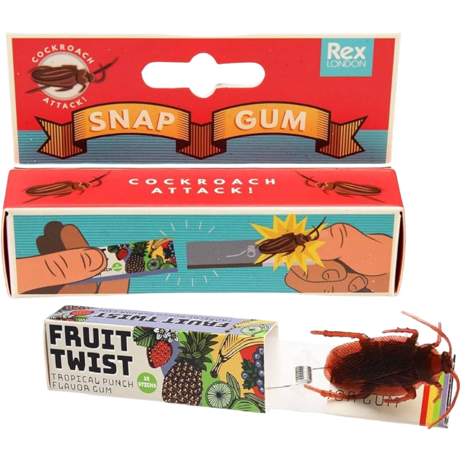 Rex London - Grap 'Snap Gum Trick'