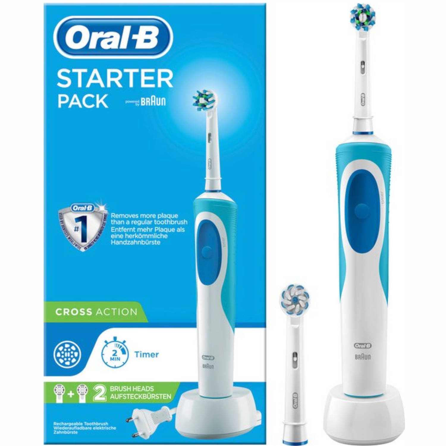 ORAL B Elektrische tandenborstel Starter Pack,