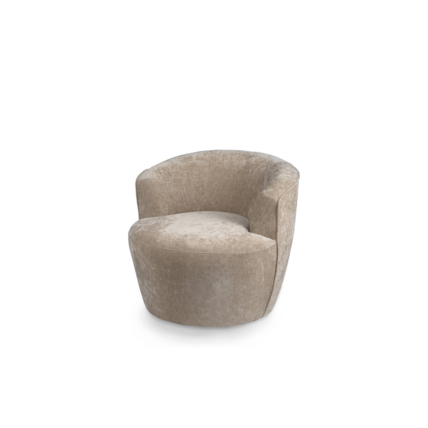 PTMD Grasa Cream 6051 fiore fabric fauteuil