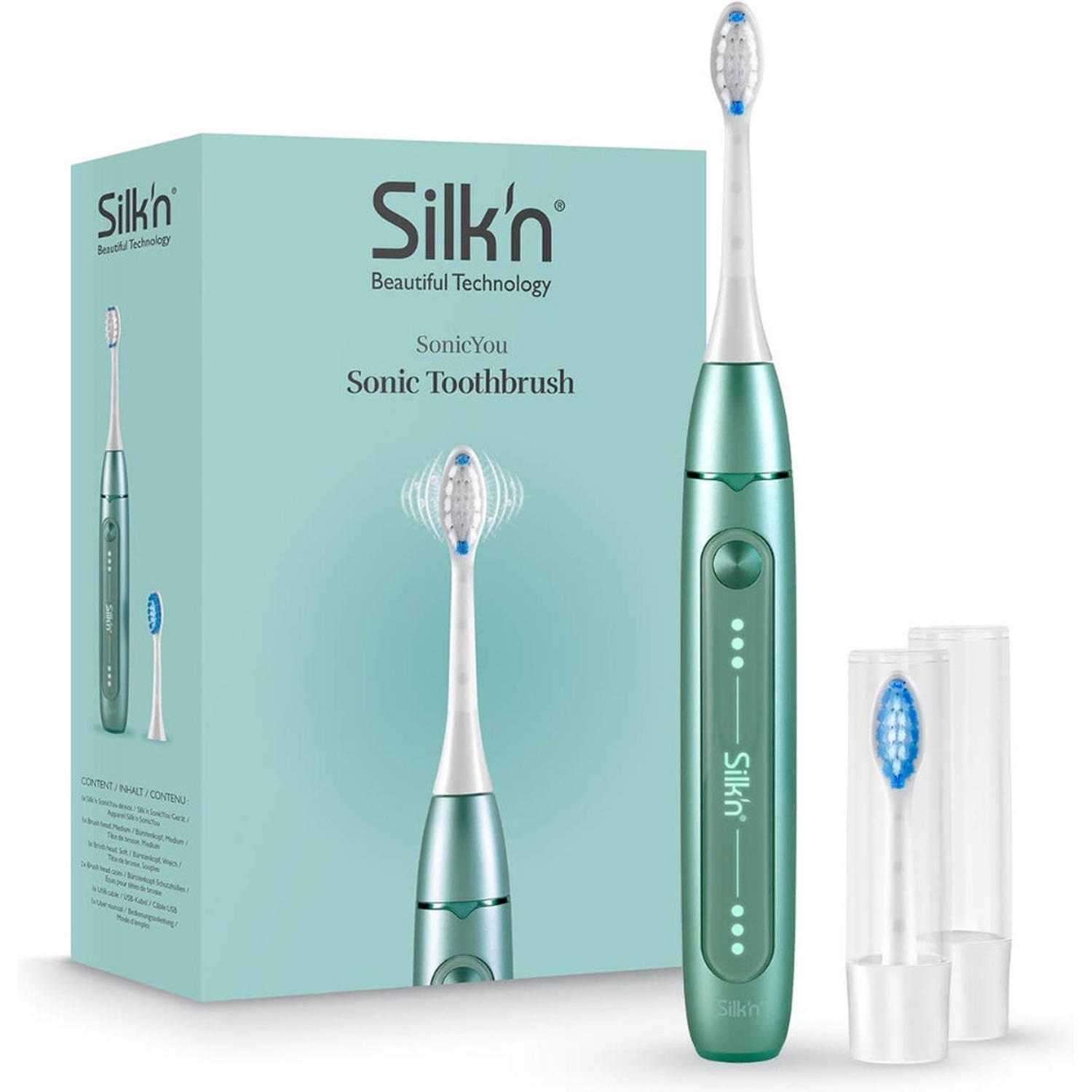 Silk'n elektrische tandenborstel SonicYou (Mintgroen)