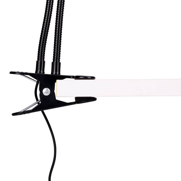 Grundig Selfie Ringlamp - Ringlight - Tiktok Lamp met Tafelklem - Flexibele Hals - USB