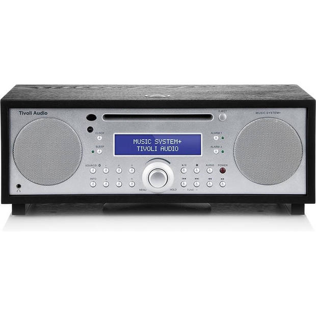 Tivoli microset cd-speler - radio - zwart