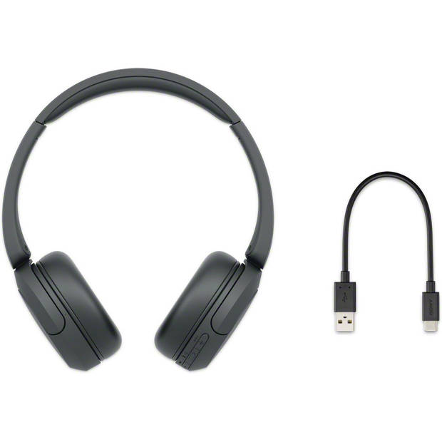 Sony WH-CH520 on-ear koptelefoon - draadloos - zwart