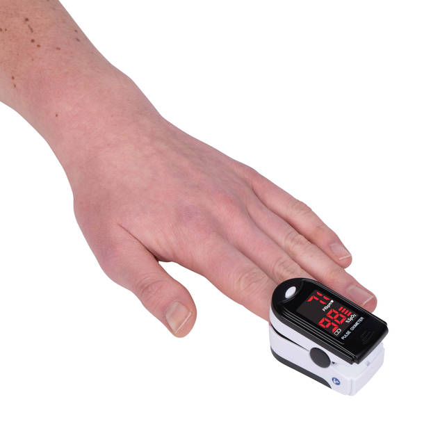 Grundig Saturatiemeter - Zuurstofmeter Vinger - Bloeddrukmeter - Vanaf 4 Jaar