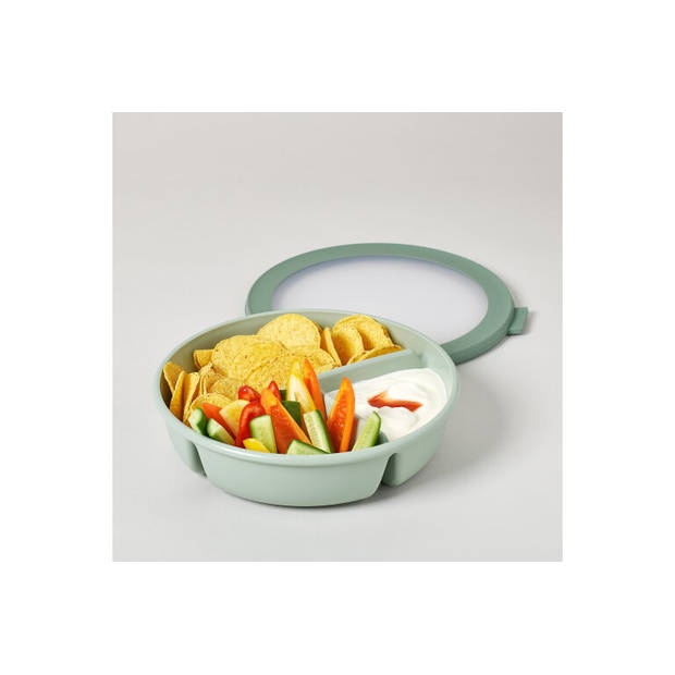 Bento bowl Cirqula (250+250+500 ml) - Nordic sage