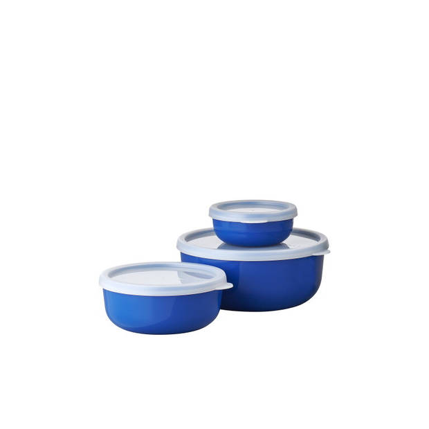 set bewaardoos lumina 3-delig (250+750+1500) - vivid blue