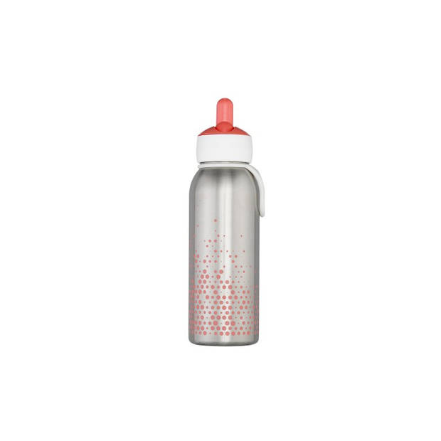 Isoleerfles flip-up Campus 350 ml - pink