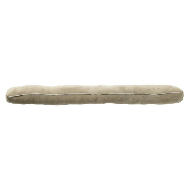 Dutch Decor - GIDEON - Tochtstopper 90x10x10 cm - effen kleur - Pumice Stone - beige