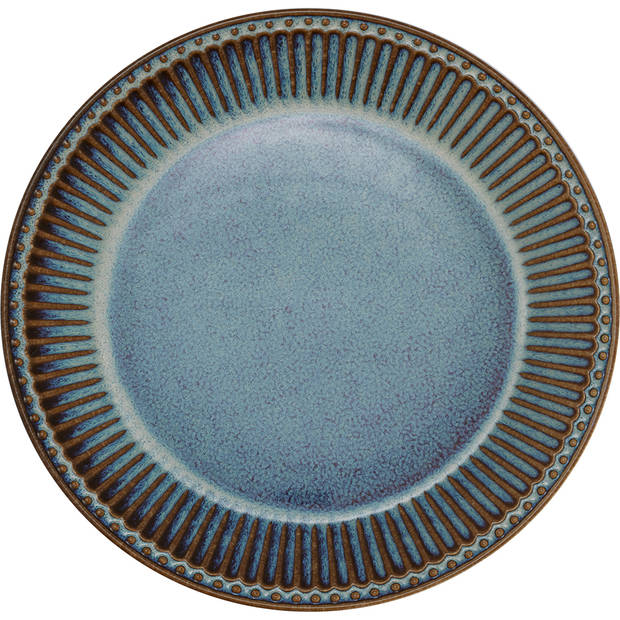 Bordenset 6x - GreenGate Ontbijtbord Alice oyster blauw Ø 23 cm