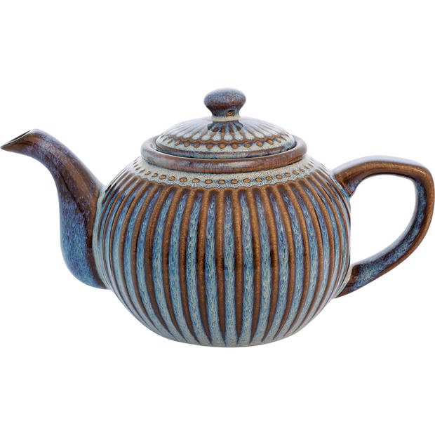 GreenGate Theepot Alice Oyster blauw (1 liter)