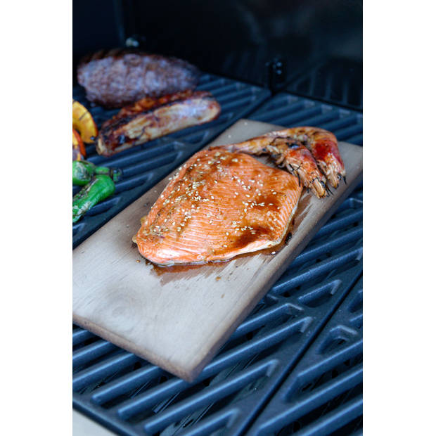 Outdoor Chef - BBQ Accessoire Rookplank Elzenhout - Hout - Bruin