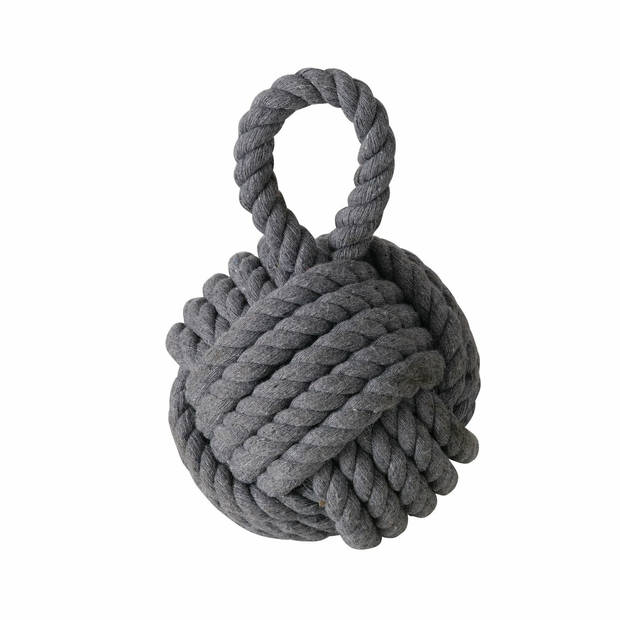 Boltze Deurstopper Knoop Kilo Grijsa Jute X Cm Deurstoppers Blokker