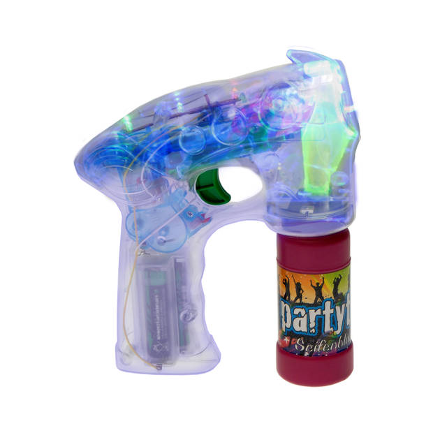 Bellenblaas speelgoed pistool - LED verlichting - Multi kleuren - Bellenblaas