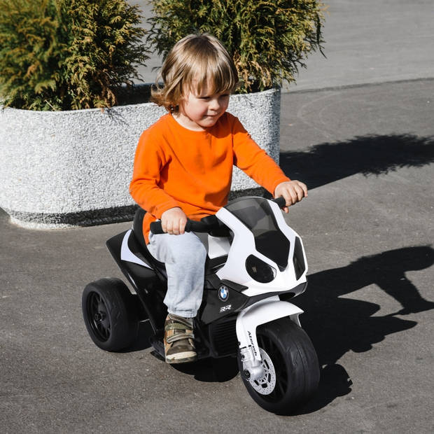 Elektrische Kindermotor - Elektrische Kinderscooter - Speelgoed - 18-36 maanden - Zwart - 66 x 37 x 44 cm