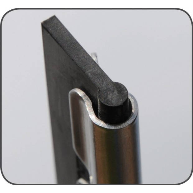 Lewi professional Raamtrekker 25 cm grijs met soft Ergonomic twee componenten greep