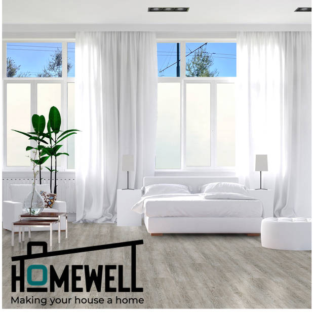 Homewell Raamfolie HR++ 70x300cm - Zonwerend & Isolerend - Anti inkijk - Statisch - Melkglas