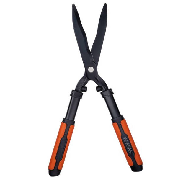 BLACK+DECKER Heggenschaar - Golvende Stalen Bladen - 53 CM - Zwart/ Oranje