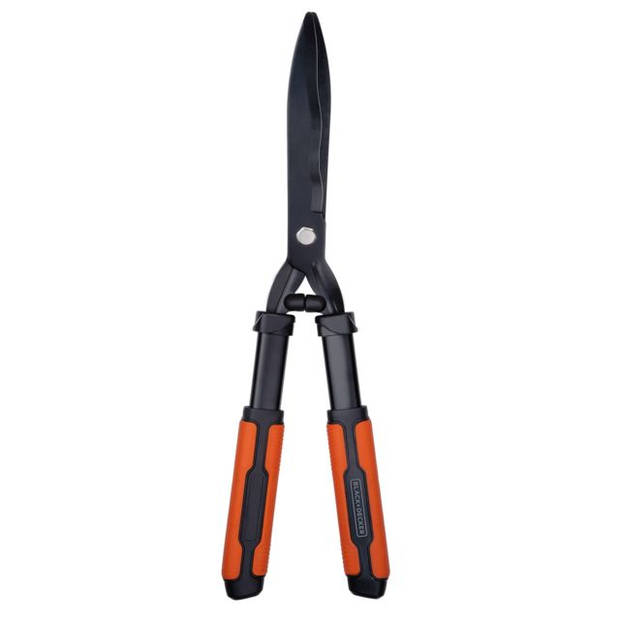 BLACK+DECKER Heggenschaar - Golvende Stalen Bladen - 53 CM - Zwart/ Oranje