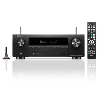 Denon AVR-X1700H stereo receiver - zwart - afstandsbediening