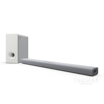 Yamaha SR-X50A True X soundbar met subwoofer - lichtgrijs - 280 W