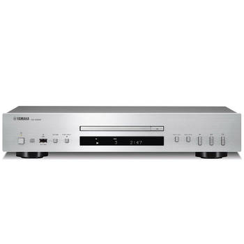 Yamaha CD-S303 cd-speler - zilver - afstandsbediening