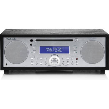 Tivoli microset cd-speler - radio - zwart