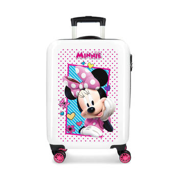 Minnie Mouse Joy ABS kinderkoffer roze