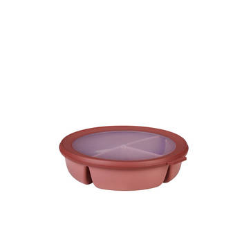 Bento bowl Cirqula (250+250+500 ml) - Vivid mauve