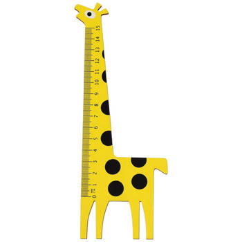 Rex london houten liniaal giraffe