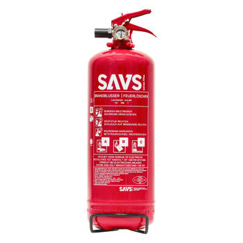 SAVS Brandblusser poeder 2 kg