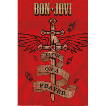 Poster Bon Jovi Livin On a Prayer 61x91,5cm