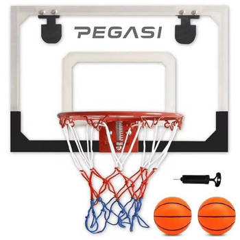 Pegasi Mini basketbalbord Deur 45x30cm