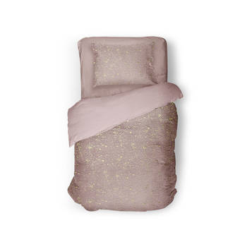 Eleganzzz Dekbedovertrek Foil Velvet - roze 140x200/220cm