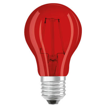 Fiestas Halloween feestverlichting lamp gekleurd - rood - 5W - E27 fitting - griezelige decoratie - Discolampen