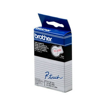 TC292 BROTHER PTOUCH 9mm WHITE-RED
