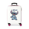 Stitch kinderkoffer meisjes ABS 55 cm 4 w wit