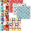 Club Van Sinterklaas Sinterklaascadeaupapier incl. 20 naamstickers - 3 Rollen 70 cm x 2 meter