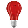 Fiestas Halloween feestverlichting lamp gekleurd - rood - 5W - E27 fitting - griezelige decoratie - Discolampen