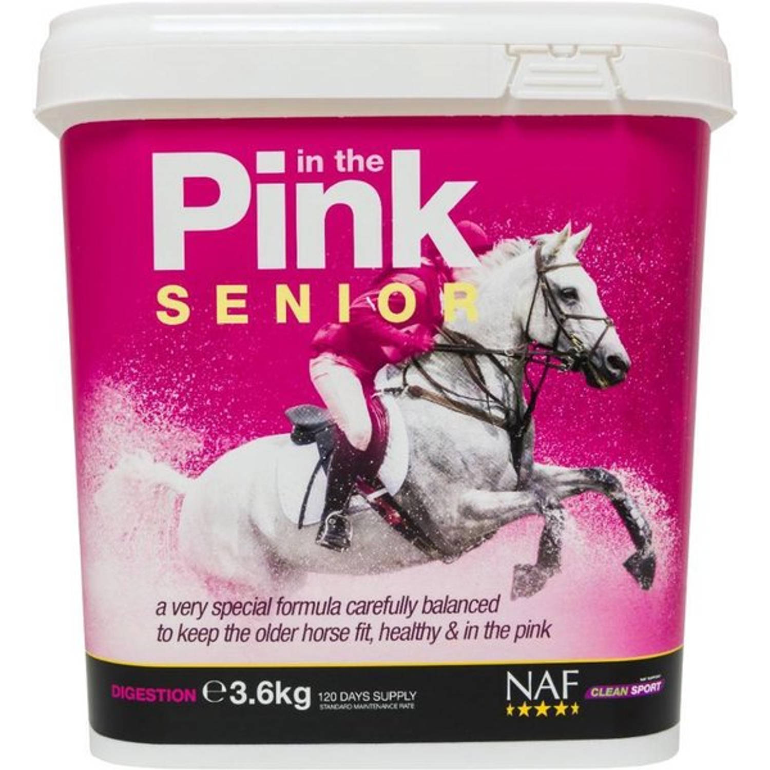 NAF Pink Senior 3,6 KG Kleurloos