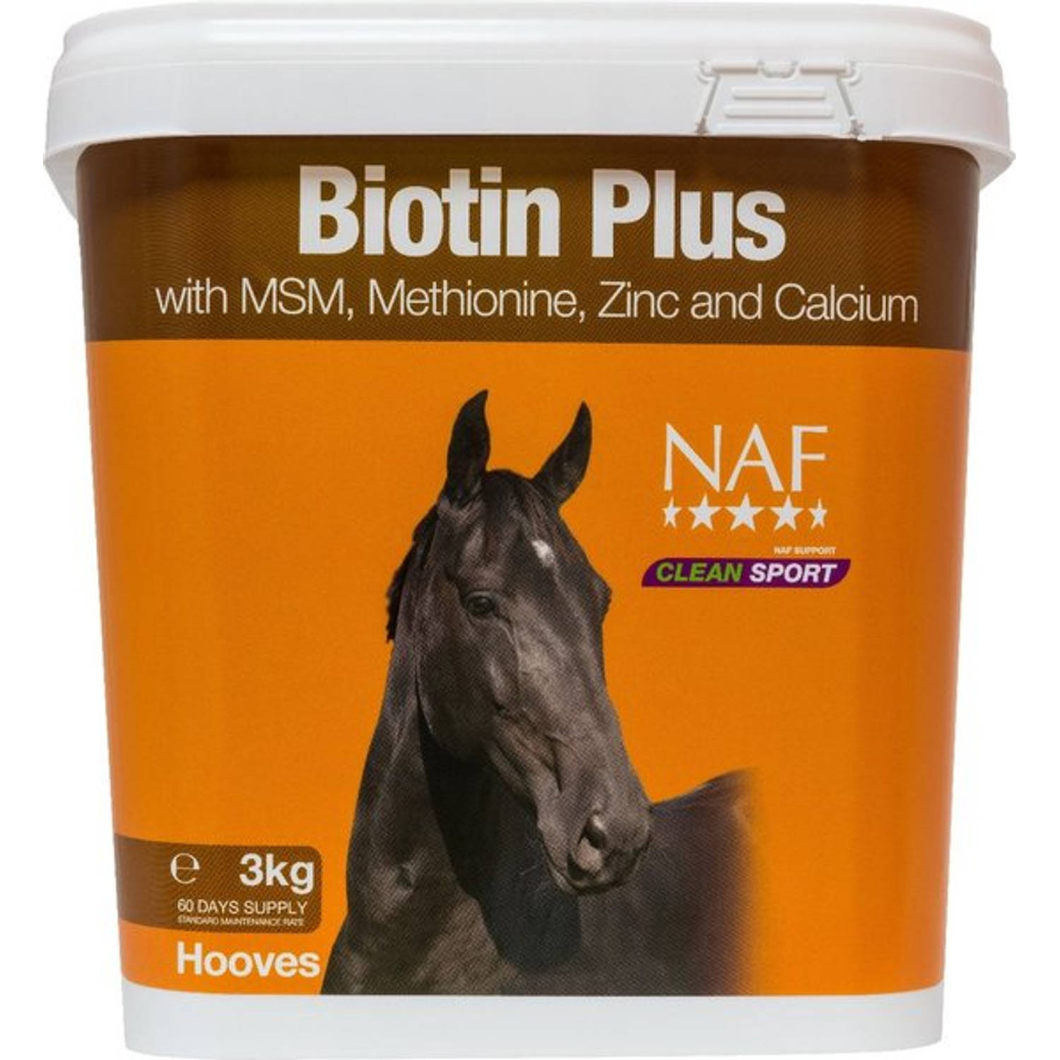NAF - Biotine Plus - Ondersteuning van de Hoeven - 3 kg