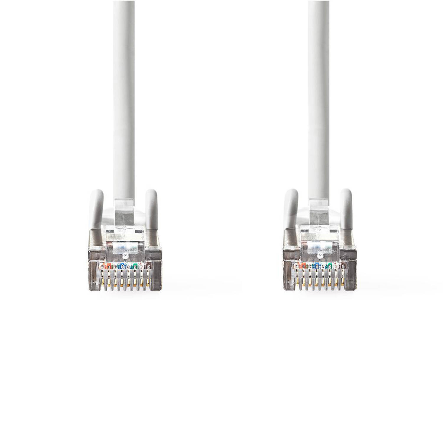 Netwerkkabel CAT6a SF-UTP | RJ45 Male | RJ45 Male | 7,5 m | Wit