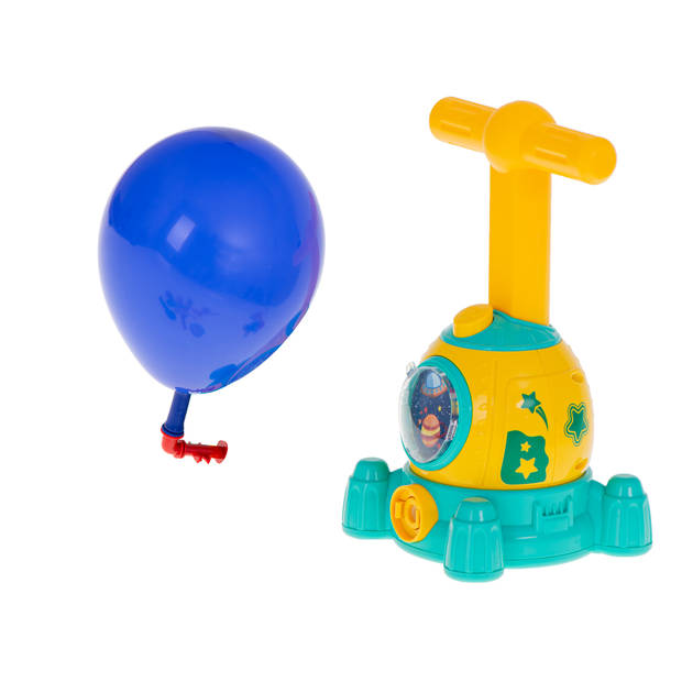 Space ship ballonen werper speelgoed voertuig - incl. Ballonnen en accessoires