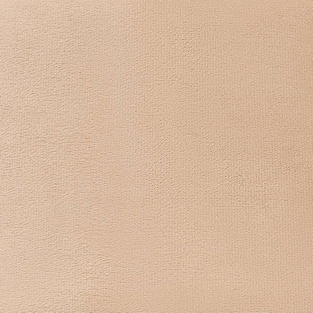 Beliani NEELY - Hocker-Beige-Fluweel