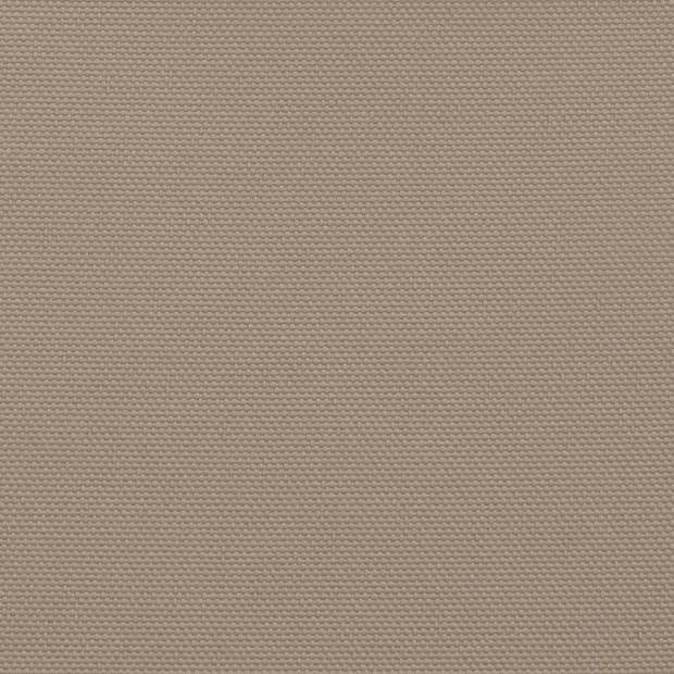 vidaXL Zonnescherm rechthoekig 2,5x5 m oxford stof taupe