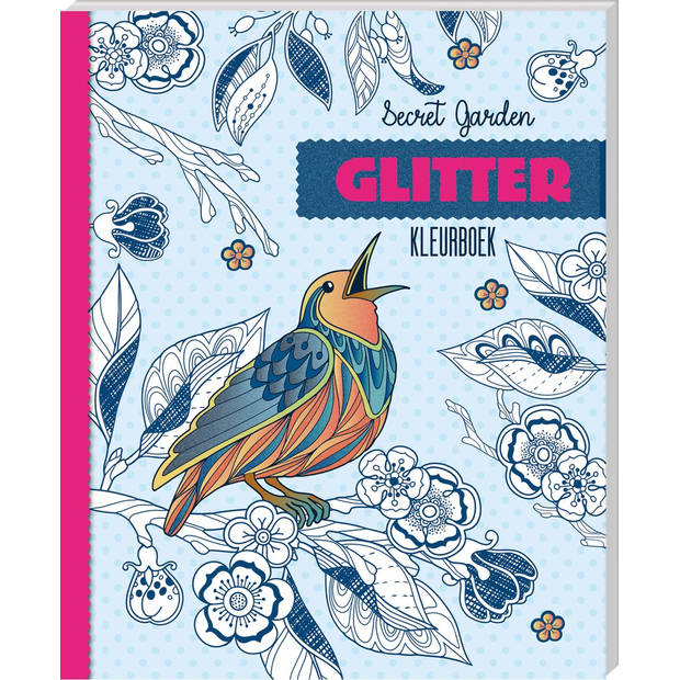 Glitter kleurboek - Secret Garden